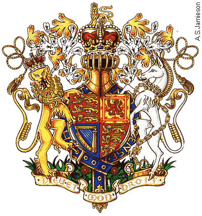 герб и флаг великобритании